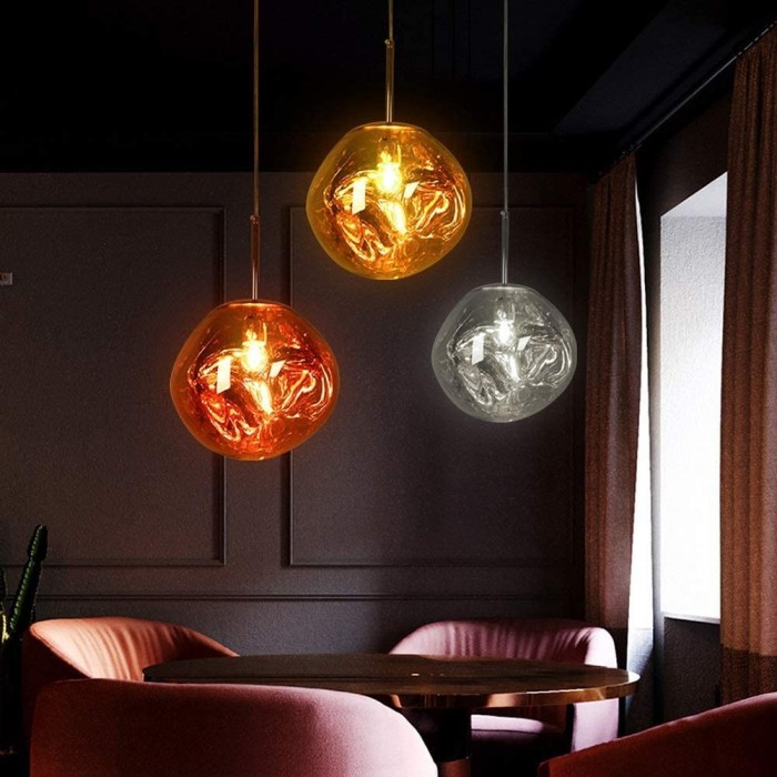 Glass Melt Pendant Lamp