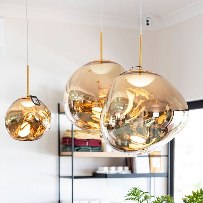 Glass Melt Pendant Lamp