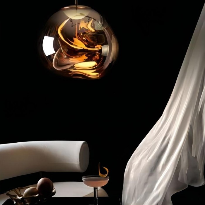 Glass Melt Pendant Lamp