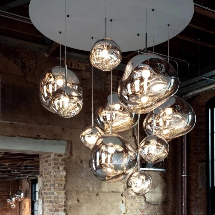 Glass Melt Pendant Lamp