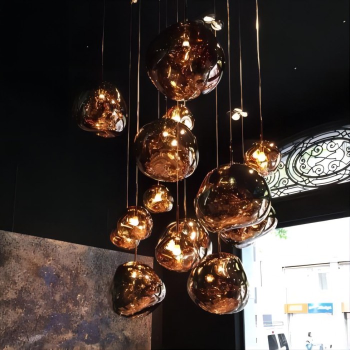 Glass Melt Pendant Lamp