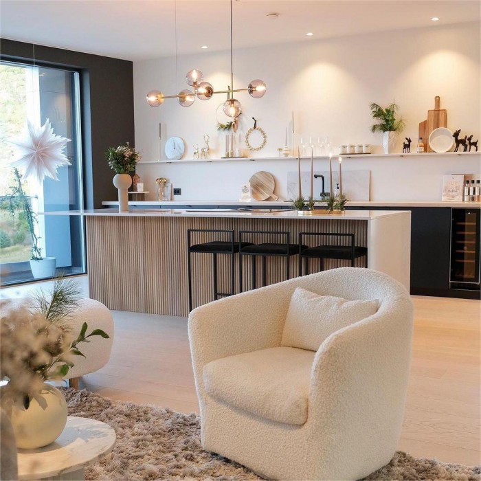 Orb Modern Glass Globular Ceiling light for Living Room