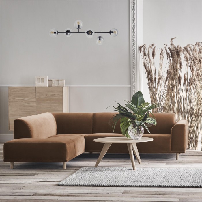 Orb Modern Glass Globular Ceiling light for Living Room