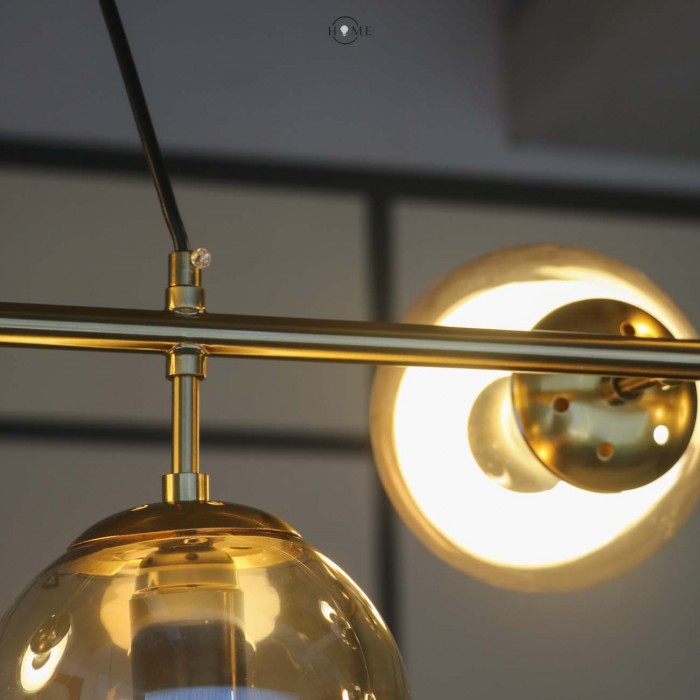 Orb Modern Glass Globular Ceiling light for Living Room