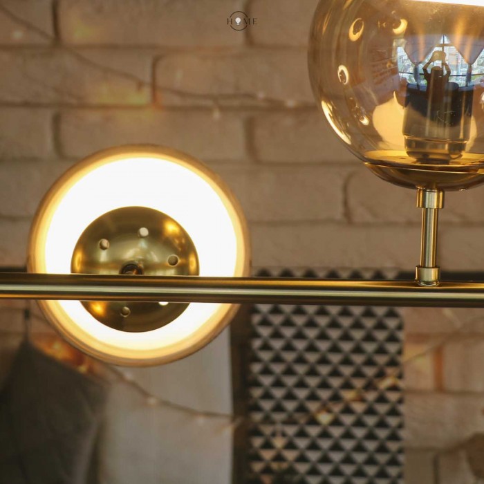 Orb Modern Glass Globular Ceiling light for Living Room