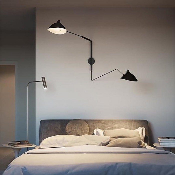 Serge Mouille Wall Lamp