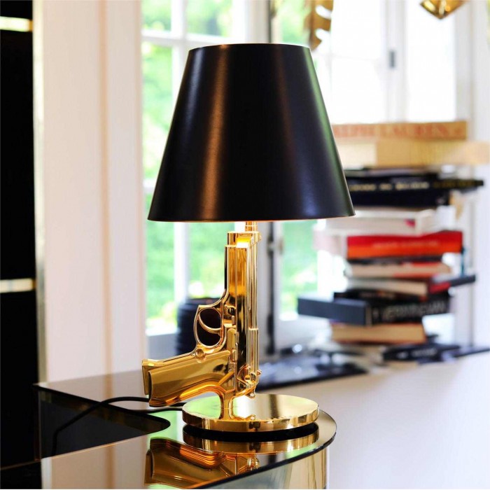 Gun Shaped Table Lamp