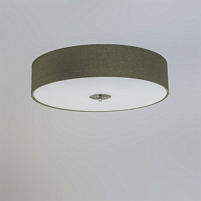 Drum Jute Ceiling Light