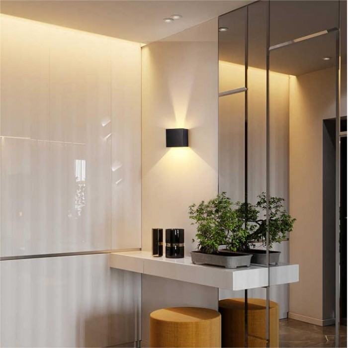 Transfer Set of 4 Wall Lamp