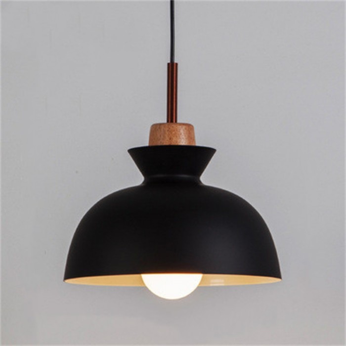 Scandinavian MULTI Metal Wood Macaroon Pendant Light for Kitchen
