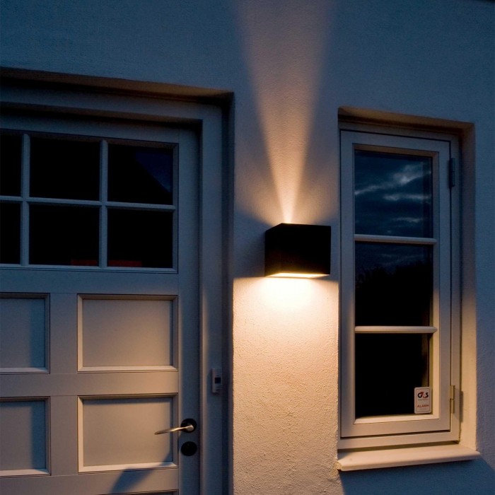 Modern Cube LED Wall Light Aluminum For Bedroom House Garage