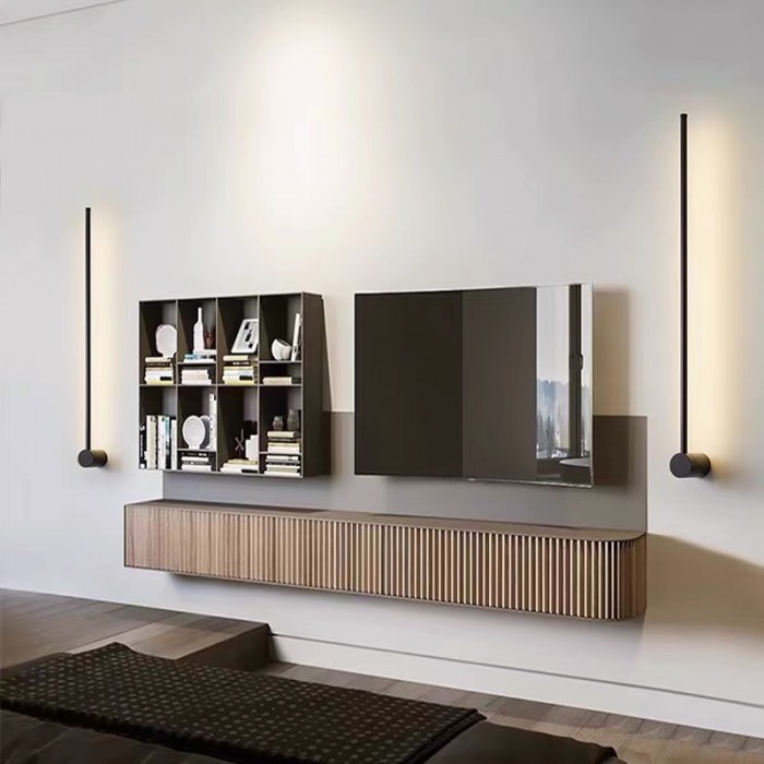 Современные промышленные черные светодиодные настенные светильники для помещений для кухни и спальни