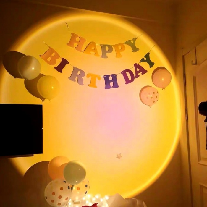 Romantic Sunset Table Light Suitable For Home Atmosphere Decoration