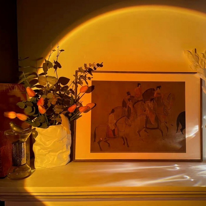 Romantic Sunset Table Light Suitable For Home Atmosphere Decoration