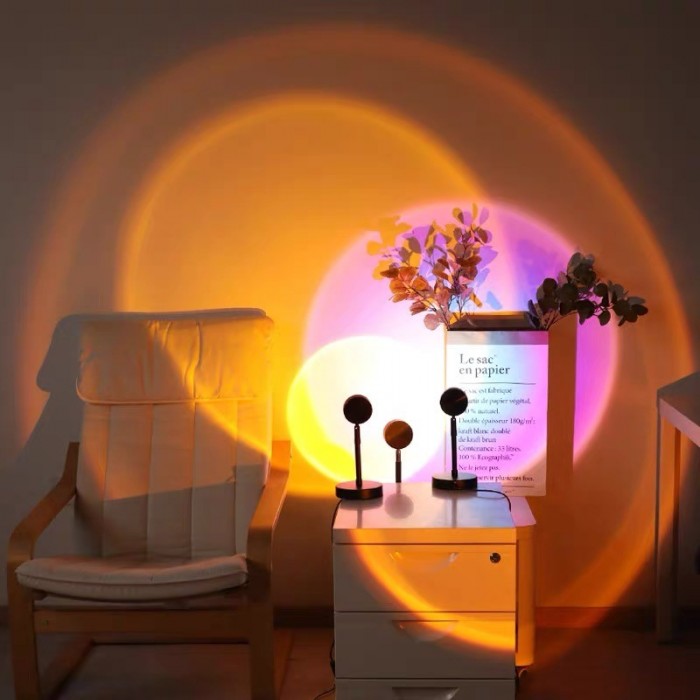 Romantic Sunset Table Light Suitable For Home Atmosphere Decoration