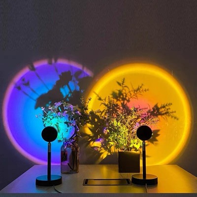 Romantic Sunset Table Light Suitable For Home Atmosphere Decoration