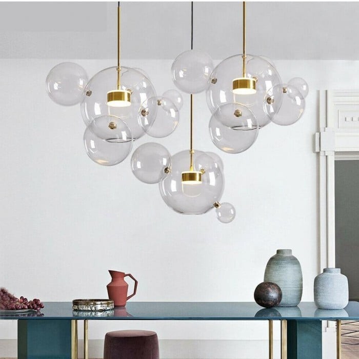 Bolle Modern Glass Pendant Light
