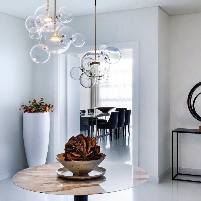 Bolle Modern Glass Pendant Light