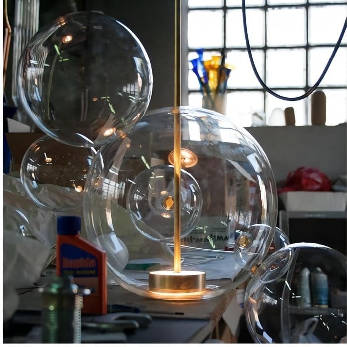 Bolle Modern Glass Pendant Light