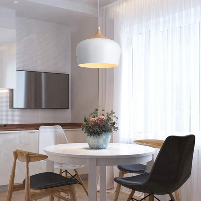 Coco Flip Minimalist Bowl Pendant Light for Kitchen