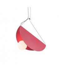 Crescent pendant lamp