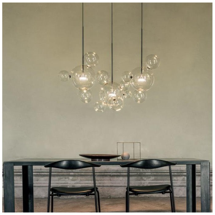 Modern Soap Bolle Chandelier