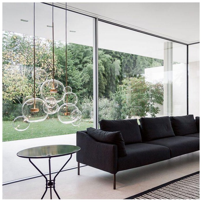 Modern Soap Bolle Chandelier