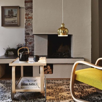 Aalto A330S Golden Bell Pendant Light