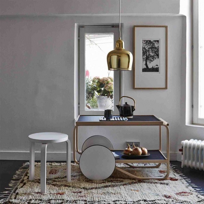 Aalto A330S Golden Bell Pendant Light
