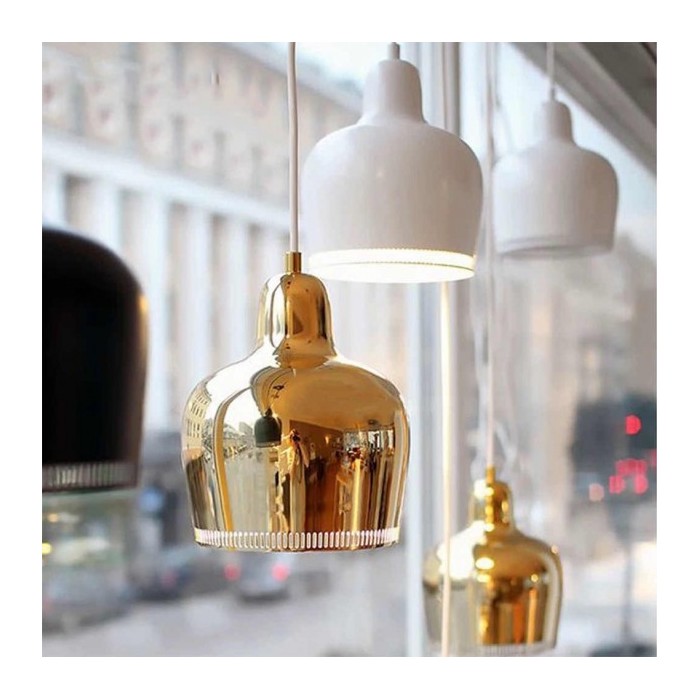 Aalto A330S Golden Bell Pendant Light