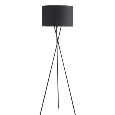 Uptown Black Tripod Floor Lamp