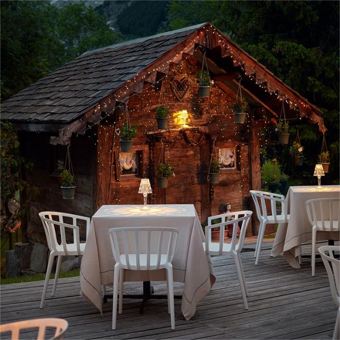 Battery LED Table Lamp