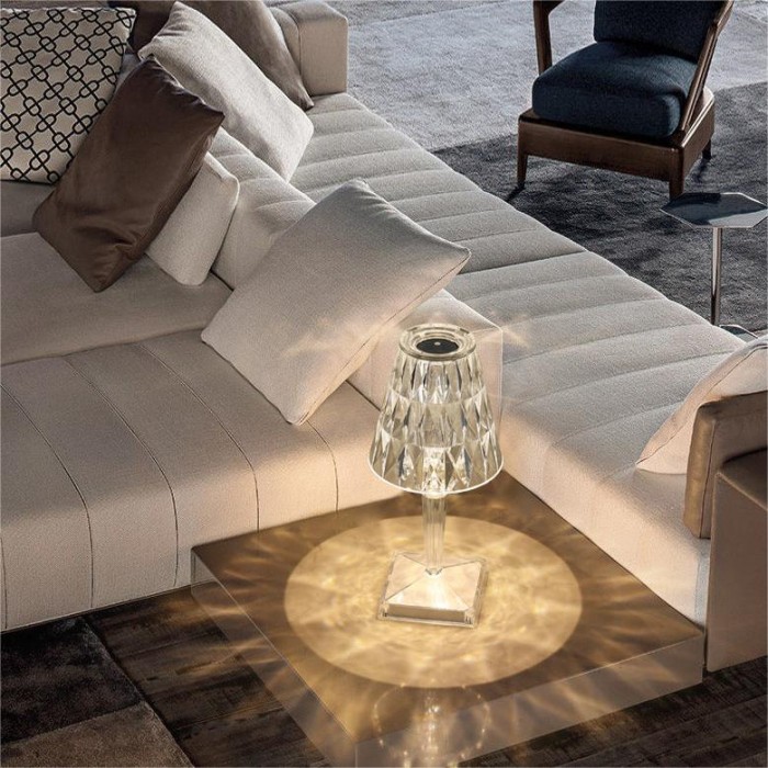 Battery LED Table Lamp