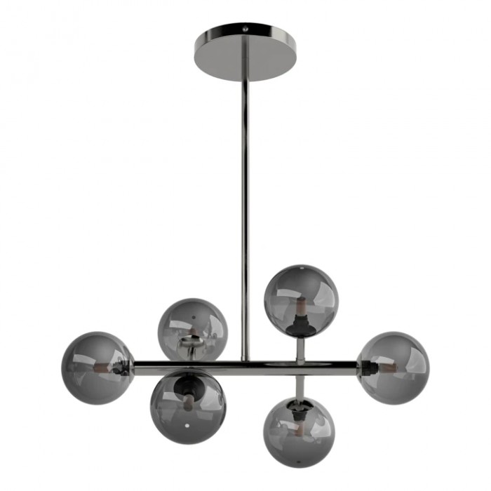 Modern Metal Glass Balls Pendant Lamp