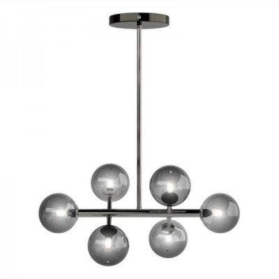 Modern Metal Glass Balls Pendant Lamp