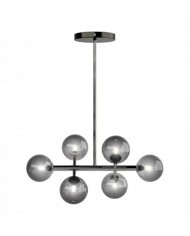 Rustic Ribbed Rattan Pendant Lamp