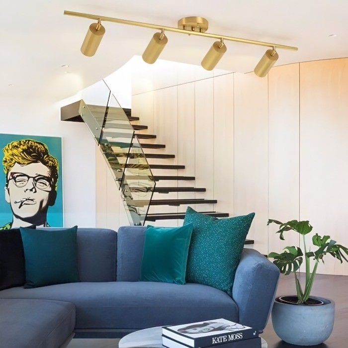 Cylinder Brass Wall Lamp