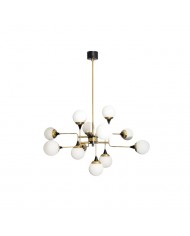 Rustic Ribbed Rattan Pendant Lamp