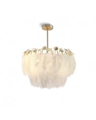 feather pendant lamp