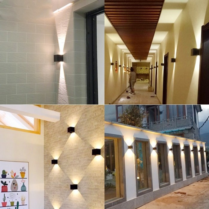Cube LED Wall Lamp