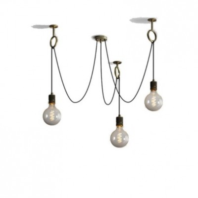 industrial spider chandelier