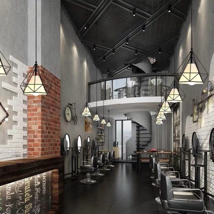 подвесной светильник с бриллиантовой клеткой