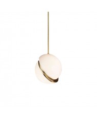 Подвесной светильник в форме полумесяца