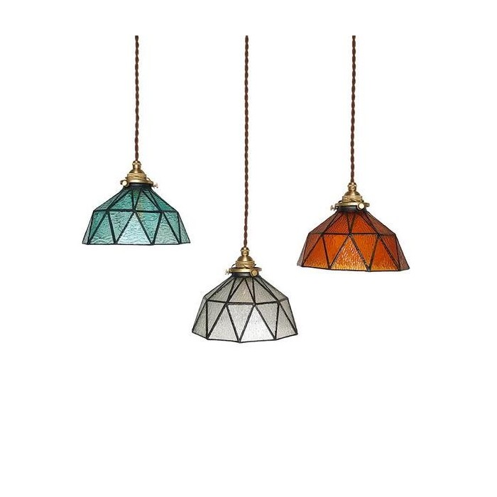 glass bowl pendant lamp