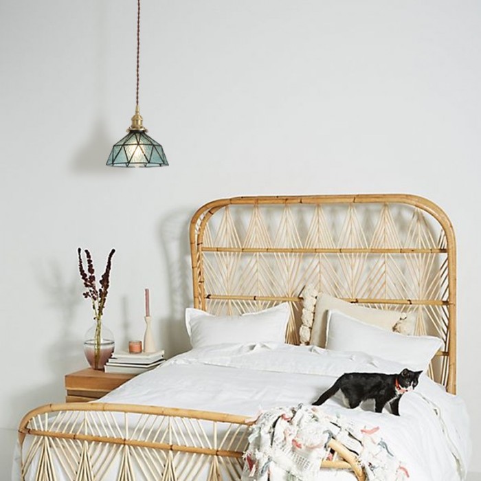 glass bowl pendant lamp