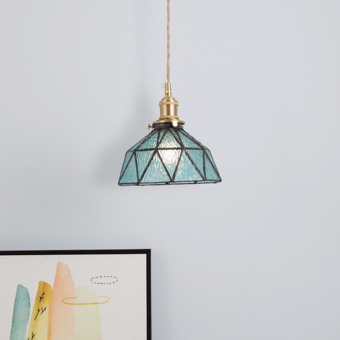 glass bowl pendant lamp