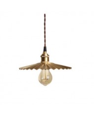 copper umbrella pendant lamp