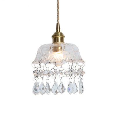 royal glass pendant lamp