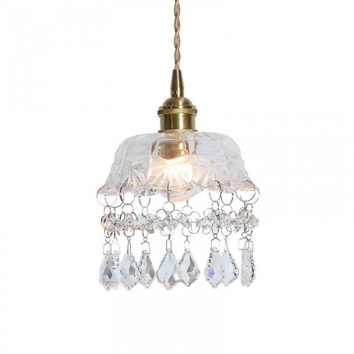 royal glass pendant lamp