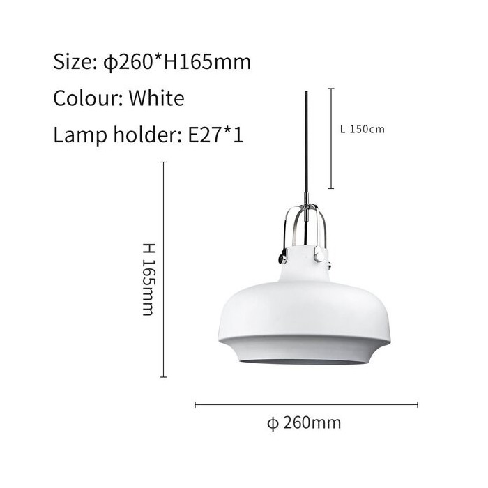 Copenhagen hanging lamp